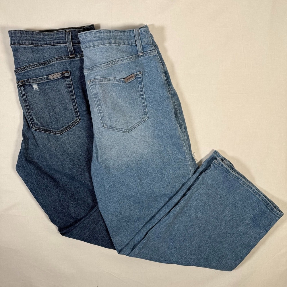 Joe's Joes Jeans Women Lot of 2 Jeans 31-32 Juliet Distressed Ripped Med & Light